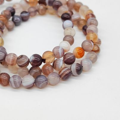 Persian Agate 6mm Bracelet