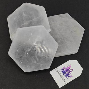 Selenite Cleansing Coasters