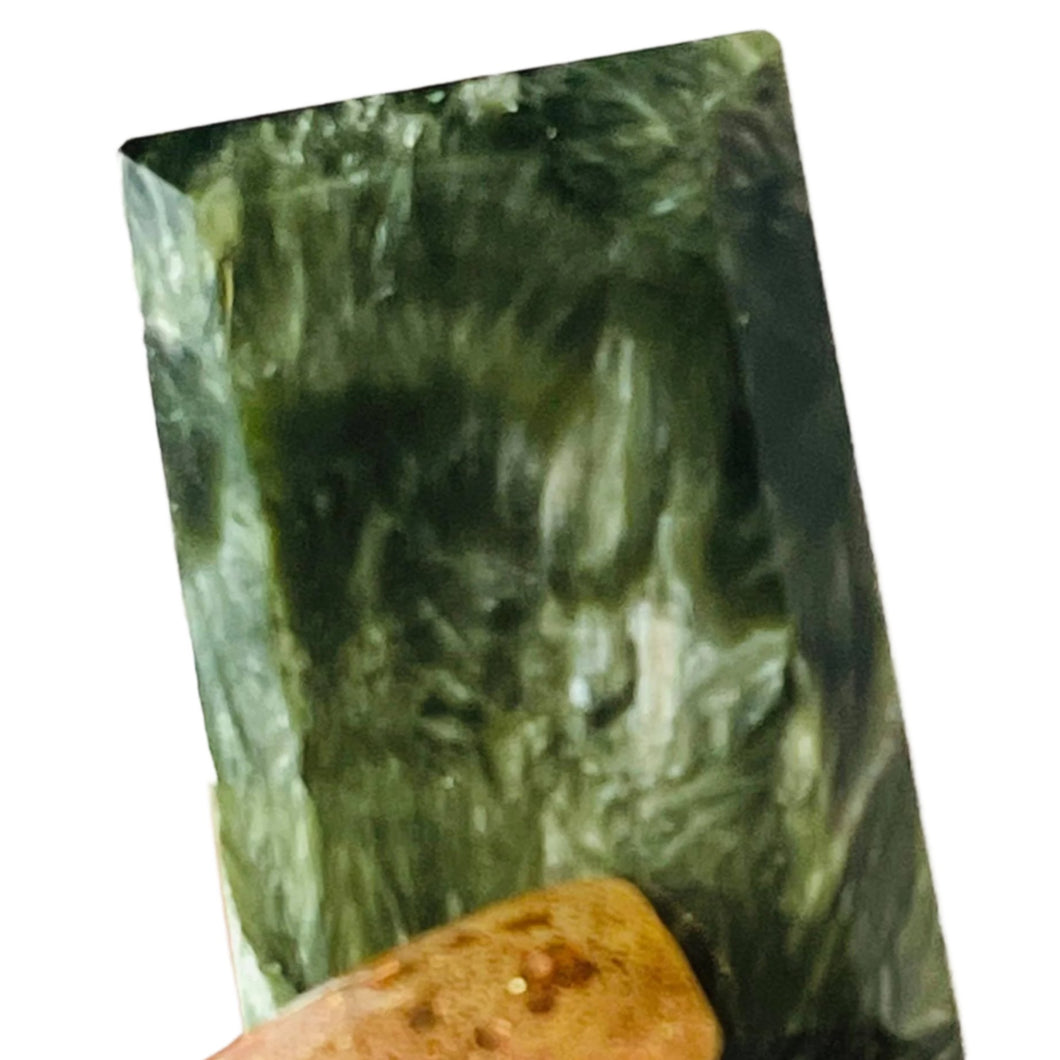 Seraphinite Rectangle Cabochon #65