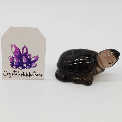 Smoky Quartz Turtle # 44