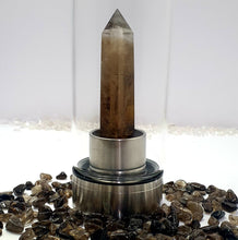 Load image into Gallery viewer, Smoky Quartz Stainless Steel Drink Bottle
