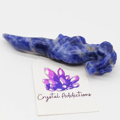 Sodalite Dragon Wand # 110