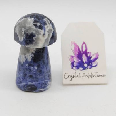 Sodalite Large Mushroom # 158