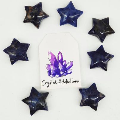 Sodalite Stars - Small