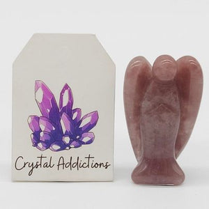 Strawberry Quartz Medium Angel # 171