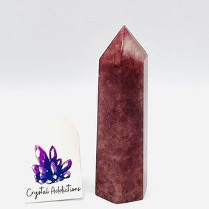 Strawberry Quartz Point # 165