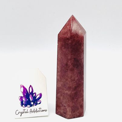 Strawberry Quartz Point # 165