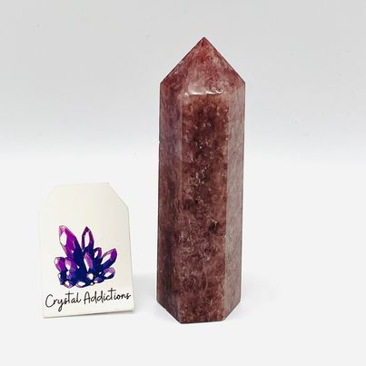 Strawberry Quartz Point # 92
