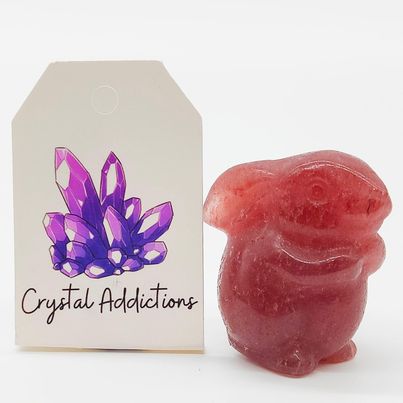 Strawberry Quartz Rabbit # 55