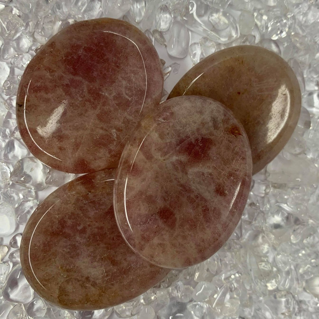 Strawberry Quartz Thumbstone