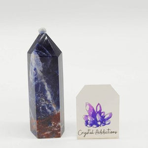Sunset Sodalite Points # 132