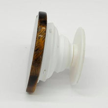Load image into Gallery viewer, Tiger&#39;s Eye Heart Phone Popper

