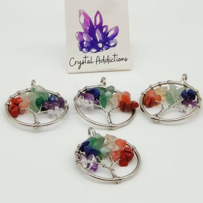 Tree of Life Chip Pendant