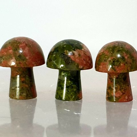 Unakite Mini Mushroom