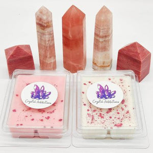 Wax Melts w/Rose Quartz Chips