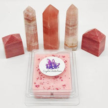 Load image into Gallery viewer, Wax Melts w/Rose Quartz Chips
