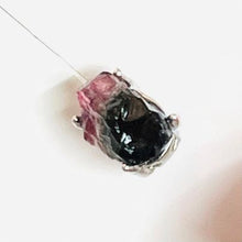 Load image into Gallery viewer, Watermelon Tourmaline Sterling Silver Stud Earring
