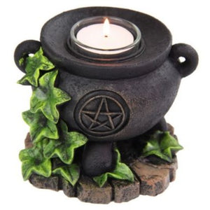 Witches Cauldron Tealight Candle Holder