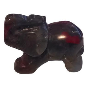 African Bloodstone Elephant #96