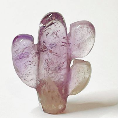 Amethyst Standing Cactus #76