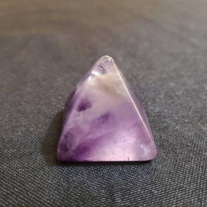 Chevron Amethyst Pyramid # 121