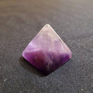 Chevron Amethyst Pyramid # 121