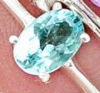 Aquamarine Stackable Ring