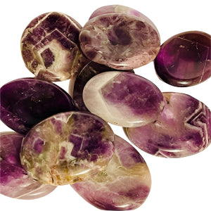 Chevron Amethyst Thumbstone