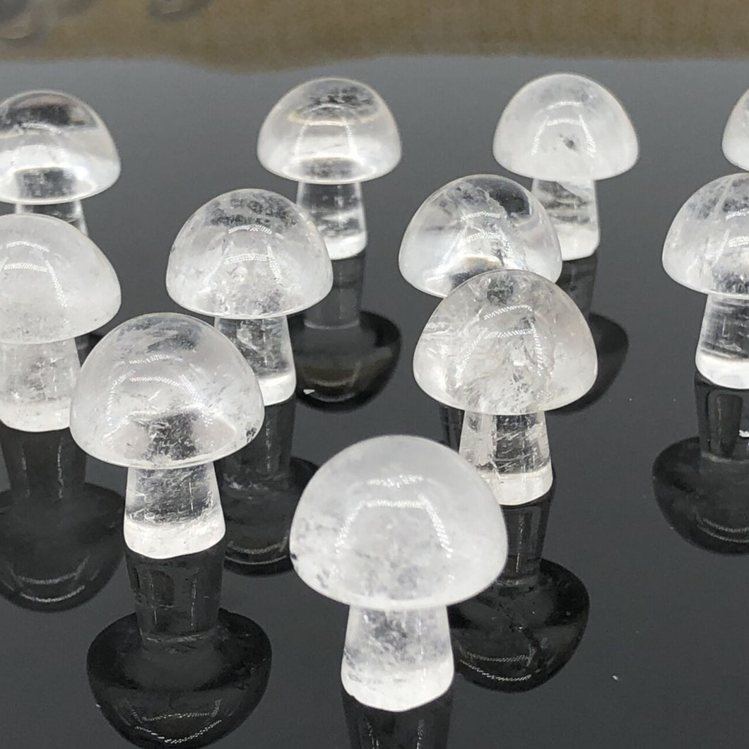 Clear Quartz Mini Mushroom