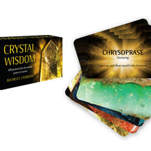 Load image into Gallery viewer, Affirmation Crystal Wisdom Cards
