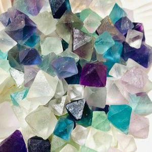 Octahedral Fluorite Cubes