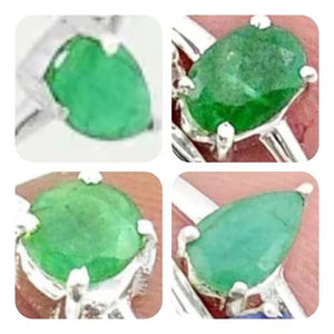 Emerald Stackable Ring