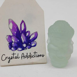 Rainbow Fluorite Mini Buddha # 65