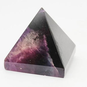 Rainbow Fluorite Pyramid # 70