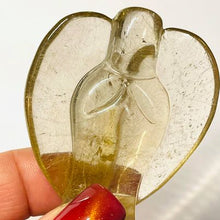 Load image into Gallery viewer, Smoky Quartz Gold Rutile Angel # 46
