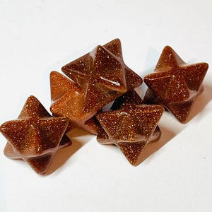 Golden Sandstone Merkaba Small