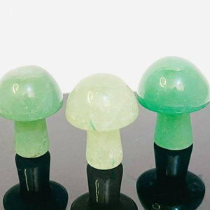 Green Aventurine Mini Mushroom