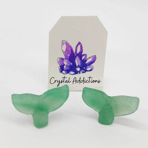 Green Aventurine Whale Tail