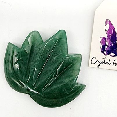 Green Aventurine Leaf # 13