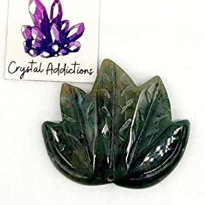 Moss Agate Leaf # 37