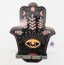 Load image into Gallery viewer, Wall Crystal Display - Hamsa Hand
