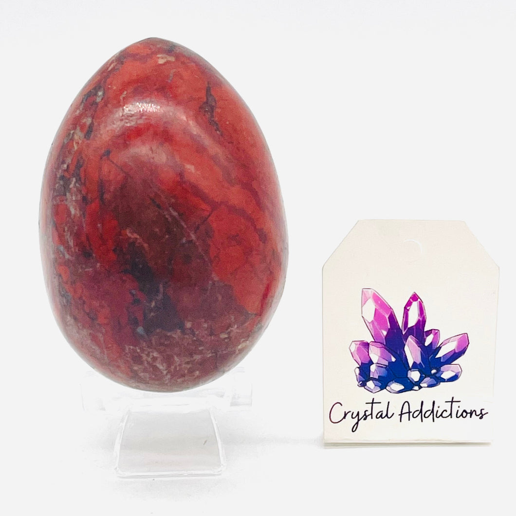 Red Jasper Egg # 75