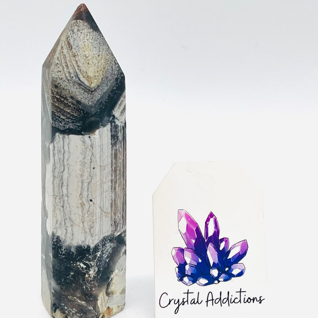 Brecciated Red Jasper Point # 160