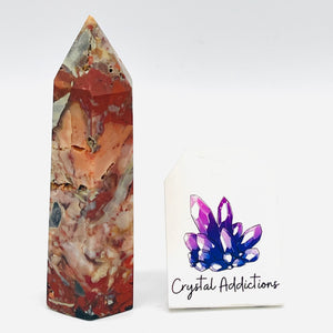 Brecciated Red Jasper Point # 79