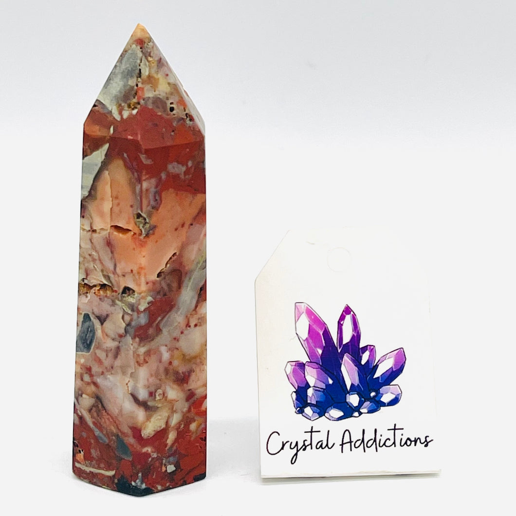 Brecciated Red Jasper Point # 79