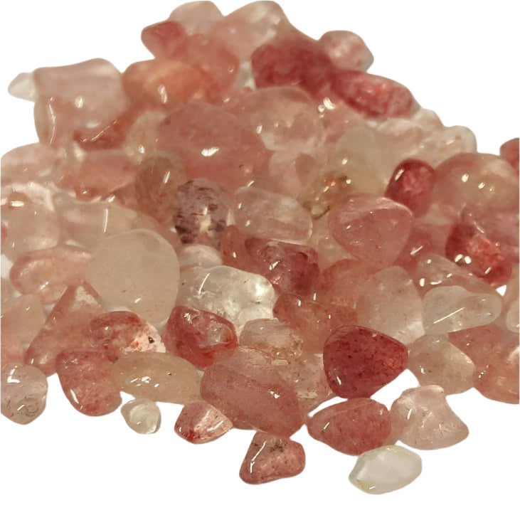 Strawberry Quartz Chips