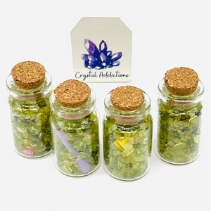 Wish Chips Bottles with Scroll