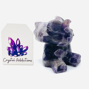 Chevron Amethyst Cartoon Elephant # 172