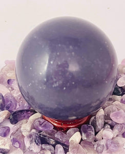 Lepidolite Sphere #161