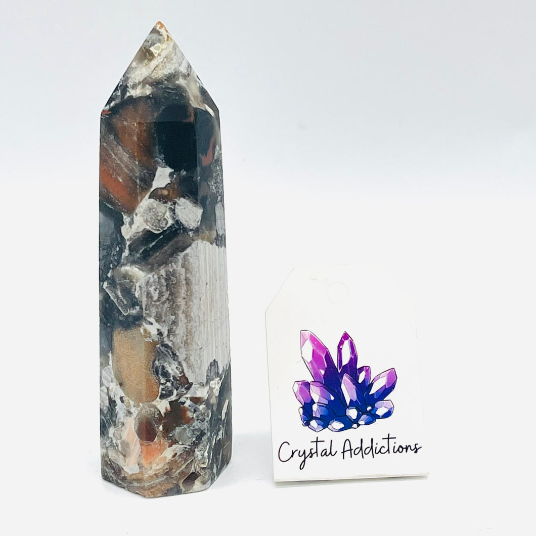 Brecciated Red Jasper Point # 11